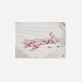 David Godbold, Howl, 2005-07, ink on tracing paper over found paper