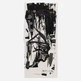 Lonnie Holley, Untitled, 1999, tempera on poster board