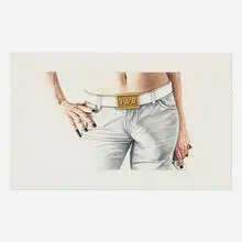 Mathew Cerletty, John Wilkes Booth, 2004, gouache and colored pencil on paper