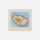 Jean Fautrier, Bergeronnette, 1942, etching and aquatint in colors