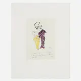 Mark Grotjahn, After Martin "I Am an Experienced Mother And I Am an Experienced Child" 41.46, 2011, lithograph in colors on Epson Professional archival