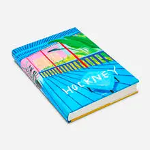 SUMO: A Bigger Book by David Hockney, 2016, color inkjet print on paper in hardcover bound book, powder-coated steel, enameled aluminum, Lucite, sold May 2026