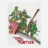 Michael Scoggins, TeenAge Mutant Ninja Turtles, 2010, crayon, graphite and Prismacolor colored pencil on paper