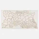 Troika, Cartography of Control #1, 2014, electric charge on paper