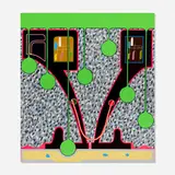 Eric Shaw, Eidola, 2017, acrylic on canvas