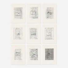 Russell Crotty, Coastal Diatribes 1987-1992, 1992-93, etching
