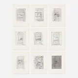 Russell Crotty, Coastal Diatribes 1987-1992, 1992-93, etching