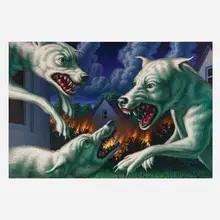 Leonard Koscianski, The Good Life, 1994, oil on canvas