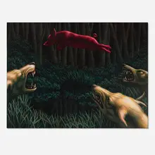 Leonard Koscianski, The Quick and the Dead, 1992, oil on canvas