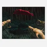 Leonard Koscianski, The Quick and the Dead, 1992, oil on canvas