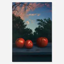 Scott Prior, Tomatoes at Twilight, 1993, oil on linen