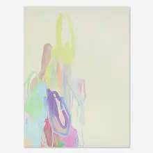 Michael Manning, Untitled, 2014, digital painting and acrylic on canvas