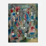 Jimmy Ernst, Underbrush, 1951, gouache and ink on paper