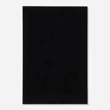 Gary Hume, Black Boot, 2004, charcoal and chalk on canvas