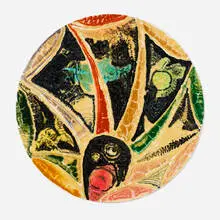 Screaming Porthole by Joe Zucker, 1981, mixed media and resin on canvas, sold May 2026