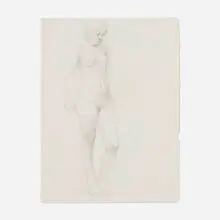 William H. Bailey, Standing Nude, 1974