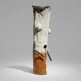 Jon Pylypchuk, Untitled "I Know I'll Never Love This Way Again" (TBC), 2021, patinated bronze