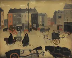 Barbara Gilligan, Untitled, oil on canvas 46 x 55cm