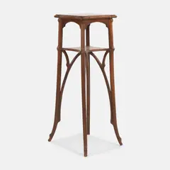 Walnut sellette en bois by Émile Gallé, sold Jul 2026