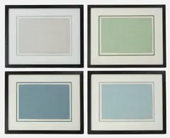 Hans Fischli, Group of four 'Bauhaus 32' wallpaper designs