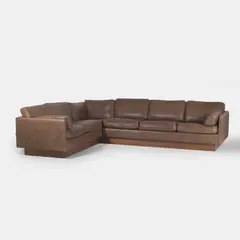 Georg Thams, Corner settee, buffalo leather
