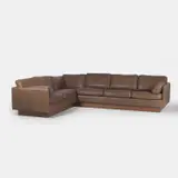 Georg Thams, Corner settee, buffalo leather
