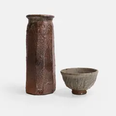 Charles Bound, Vase and bowl