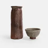 Charles Bound, Vase and bowl