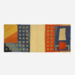 Brian Clarke, 'The Carmelite' tapestry, wool The Estate of the late Richard Collins