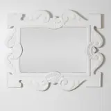 Jacques Grange, White plaster mirror