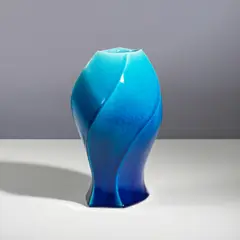 Yoshiro Kimura, Vase, A vase in glazed ceramic by Yoshiro Kimura with the artist's seal