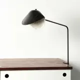 Lampe Agrafée simple by Serge Mouille, Tôle d'aluminium peinte, métal peint et laiton, offered Apr 2026
