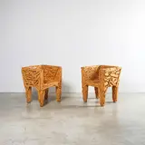 Paire de fauteuils Favela by Humberto and Fernando Campana, sold Apr 2026