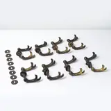 Ensemble d'éléments de serrurerie by Elisabeth Garouste & Mattia Bonetti, Bronze patiné et métal, sold Apr 2026
