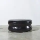 Christian Liaigre, Table basse Pulpe, Bronze patiné