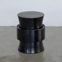 Eric Schmitt, Tabouret Tabou, Bronze patiné