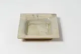 Pierre Culot, Grand plat, A large serving dish in partially glazed stoneware by Pierre Culot circa 1978-1979 with the artist's seal