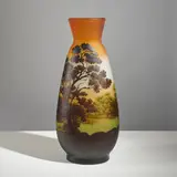 Établissements Gallé, Vase à haut col évasé