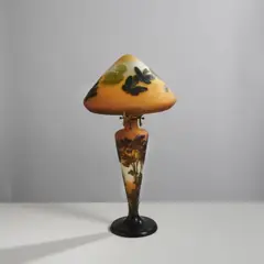 Établissements Gallé, Lampe de table de forme dite champignon