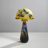 Établissements Gallé, Vase monté en lampe