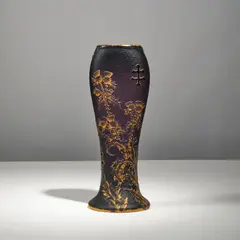 Vase symboliste by Daum Nancy, sold Nov 2025