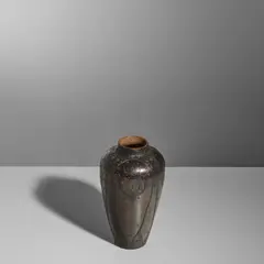 Distel, Vase, glazed earthenware, incised 'DISTEL' and with factory marks, model no