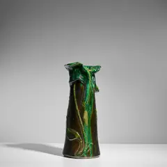 Arthur Craco, Vase, glazed earthenware, incised artist's monogram and 'Craco'