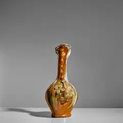 Arthur Craco, Vase, glazed earthenware, incised artist's signature 'ART Craco'