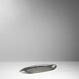 Friedrich Adler, Card Tray, for Urania, pewter, partially stamped '87'