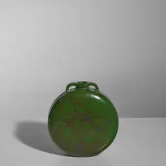 Henri Simmen, Moon Flask, glazed stoneware
