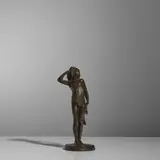 Bernhard Hoetger, 'Stehendes Mädchen/L'Enfant', bronze, incised 'B