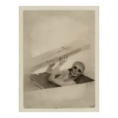 Eduoard Chimot, One plate, from L'Enfer, 1921, Etching with aquatint on wove paper, from the bound book edition of 442