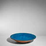 Nils Kähler, Large Charger, Kähler, glazed earthenware, incised with Herman A