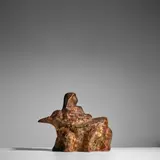 Marianna von Allesch, Sculpture, glazed terracotta, incised 'Marianna von Allesch' to back